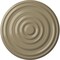 Ekena Millwork Carton Ceiling Medallion (For Canopies up to 3 3/4"), Hand-Painted Gobi Desert, 17 3/4"OD x 1 3/8"P CM18CAGDF - alternate 1